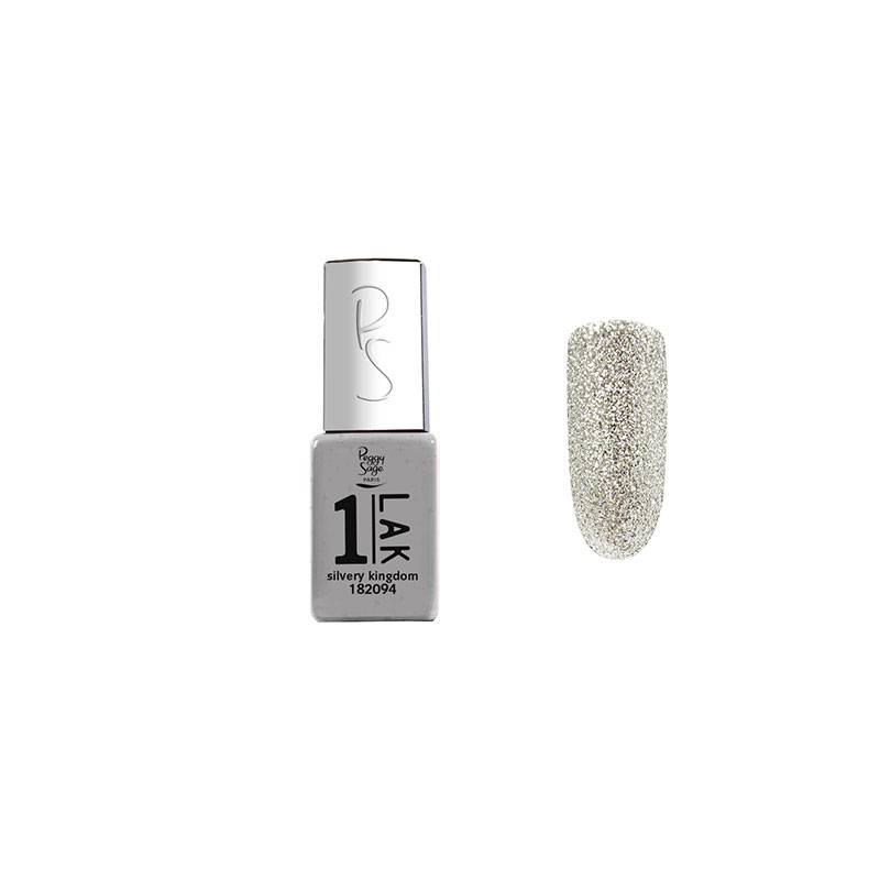 Vernis semi-permanent 1-LAK Silvery kingdom de la marque Peggy Sage Contenance 5ml - 1