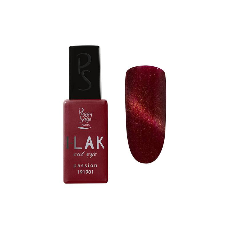 Vernis semi-permanent I-Lak - cat eyes passion de la marque Peggy Sage Contenance 11ml - 1