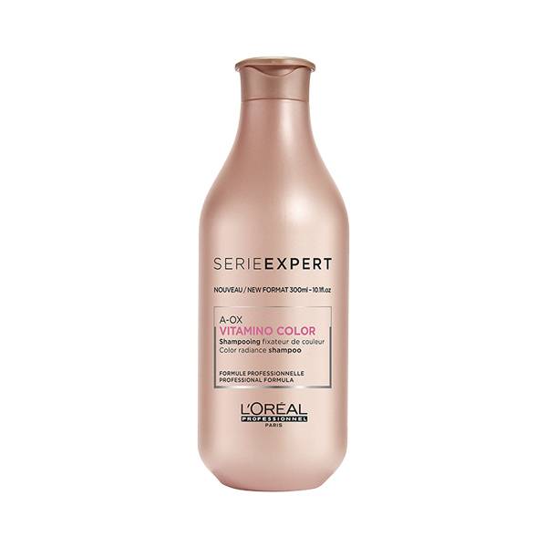 L'Oréal Professionnel Shampooing éclat couleur Vitamino Color A-OX 300ML, Cosmétique