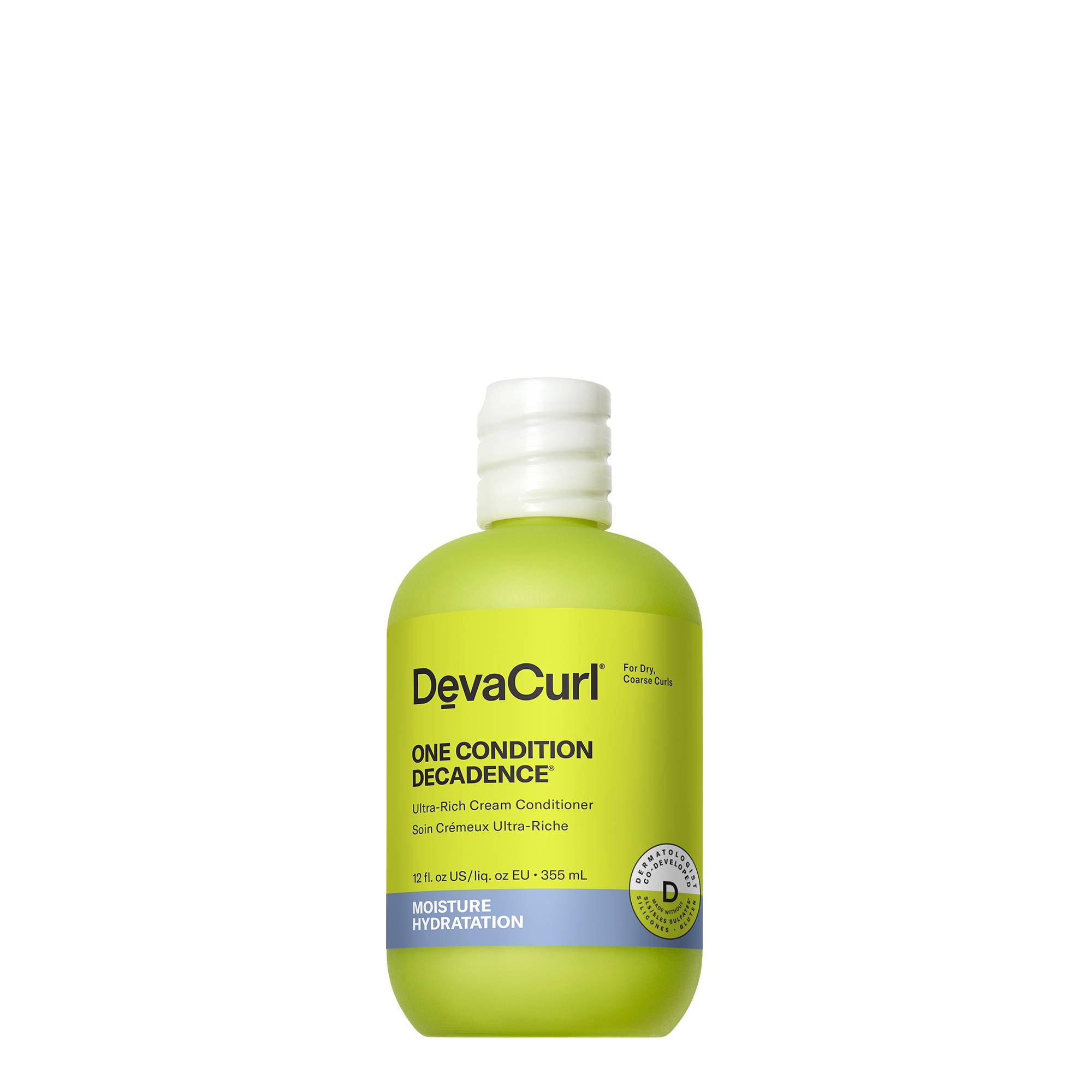 Soin crémeux ultra-riche One Condition Decadence de la marque DevaCurl Contenance 355ml - 1