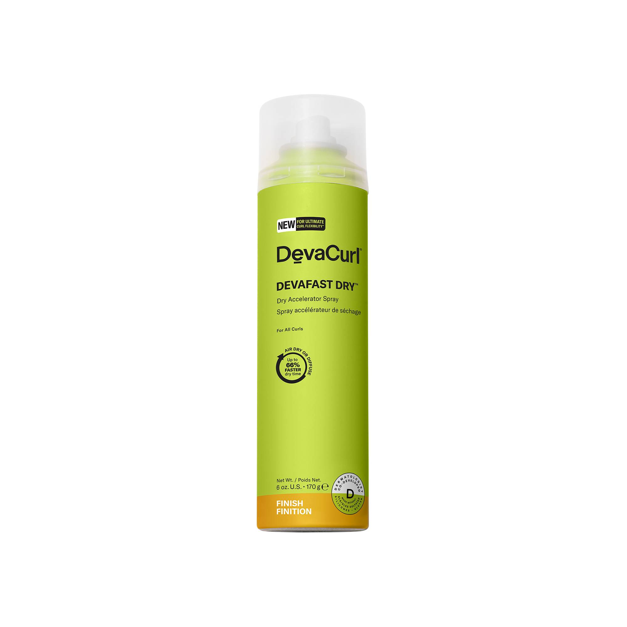 Spray accélérateur de séchage Devafast Dry de la marque DevaCurl Contenance 177ml - 1