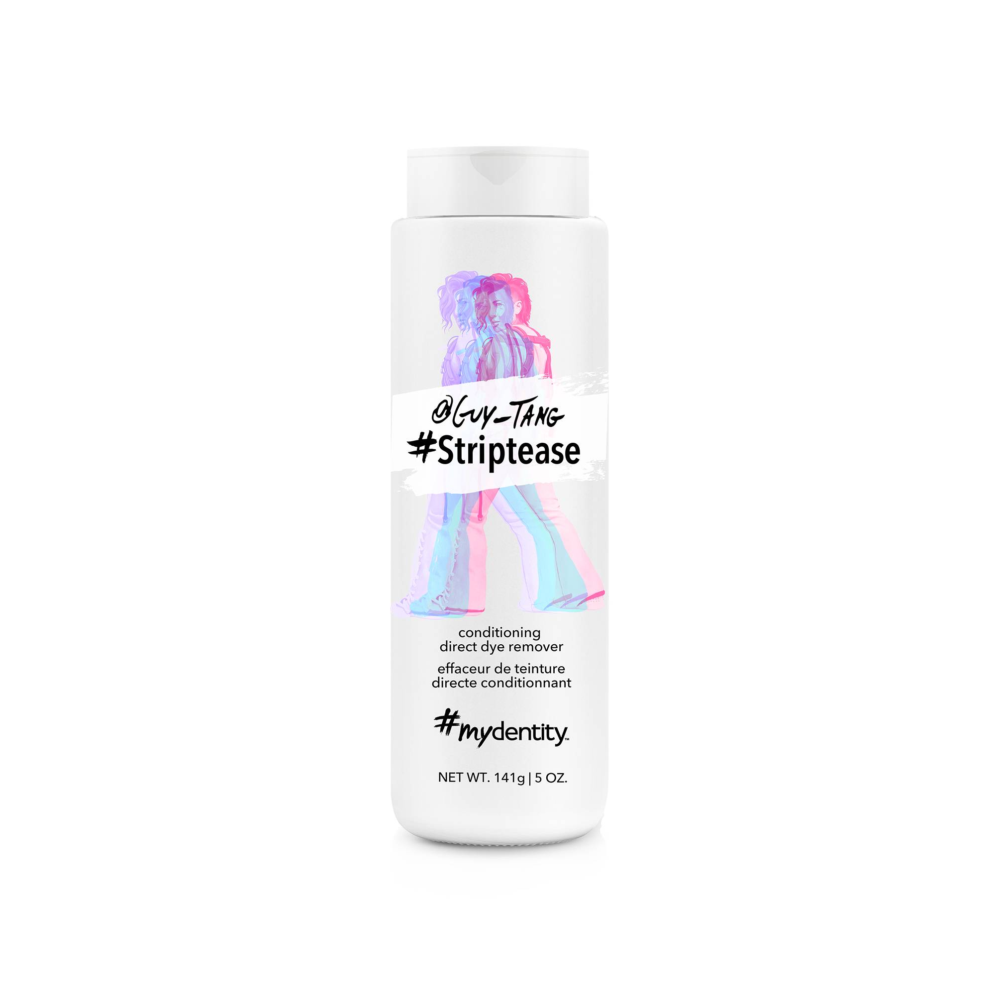 Effaceur de coloration temporaire et conditionnant StripTease Direct Dye Remover de la marque Mydentity - 1