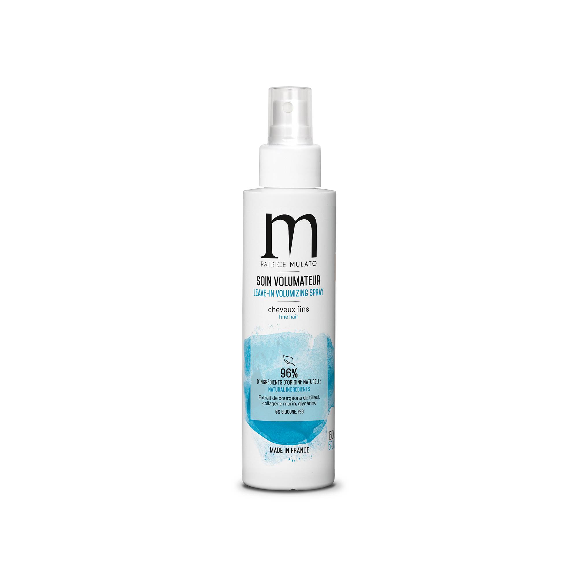 Soin traitant volumateur cheveux fins de la marque Mulato Contenance 150ml - 1