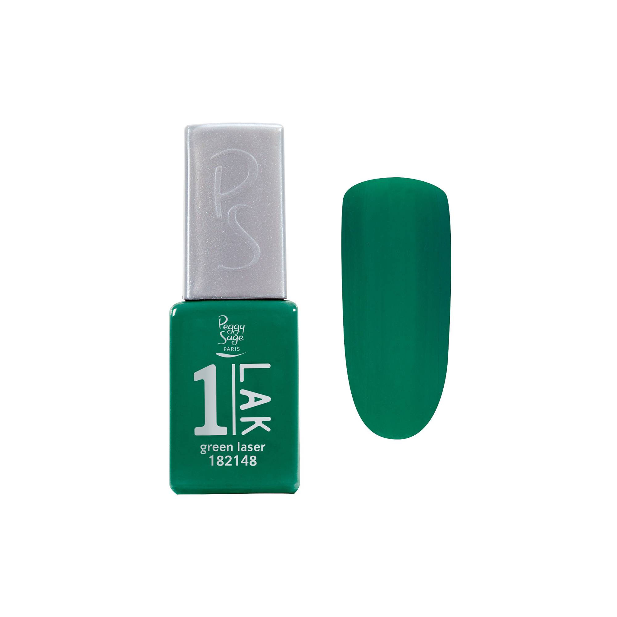 One-LAK 1-step gel polish green laser de la marque Peggy Sage Contenance 5ml - 1