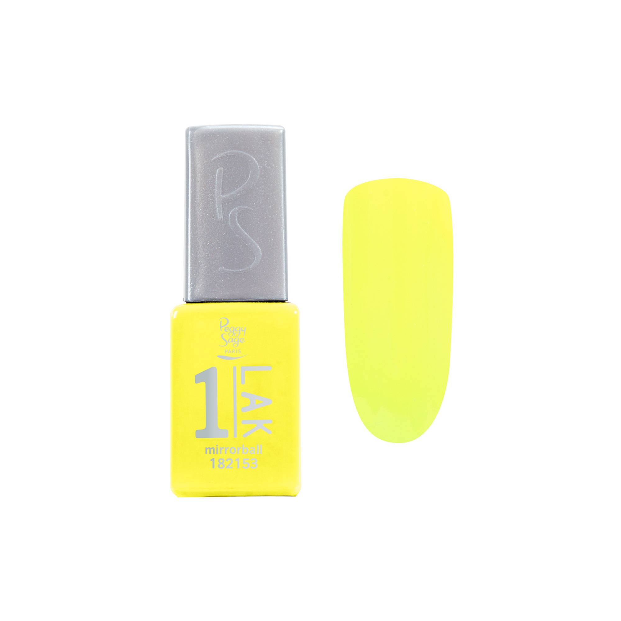 One-LAK 1-step gel polish mirrorball de la marque Peggy Sage Contenance 5ml - 1