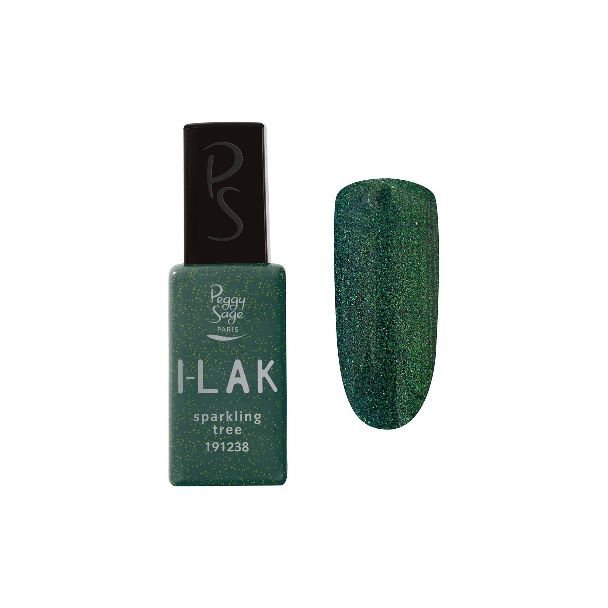 Vernis semi-permanent I-LAK Sparkling tree 11ml de la marque Peggy Sage Contenance 11ml - 1