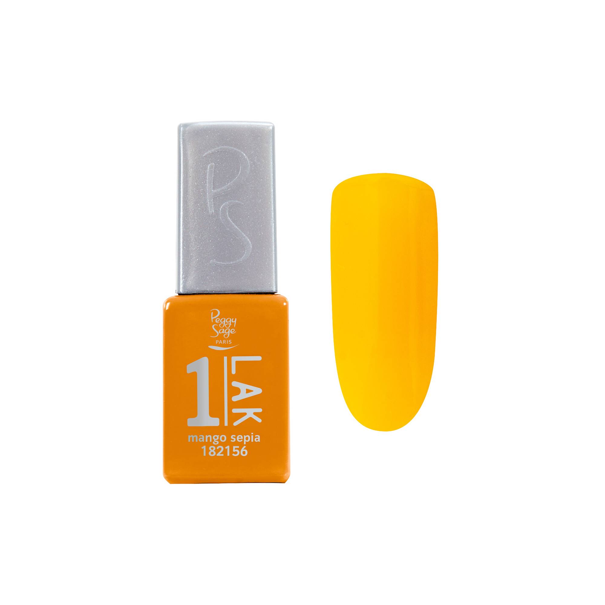 Mini vernis semi-permanent 1-LAK Mango sepia 5ml de la marque Peggy Sage Contenance 5ml - 1