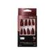 Set 24 faux ongles Idyllic nails Red wine - 1 Set 24 faux ongles Idyllic nails Red wine de la marque Peggy Sage - 1