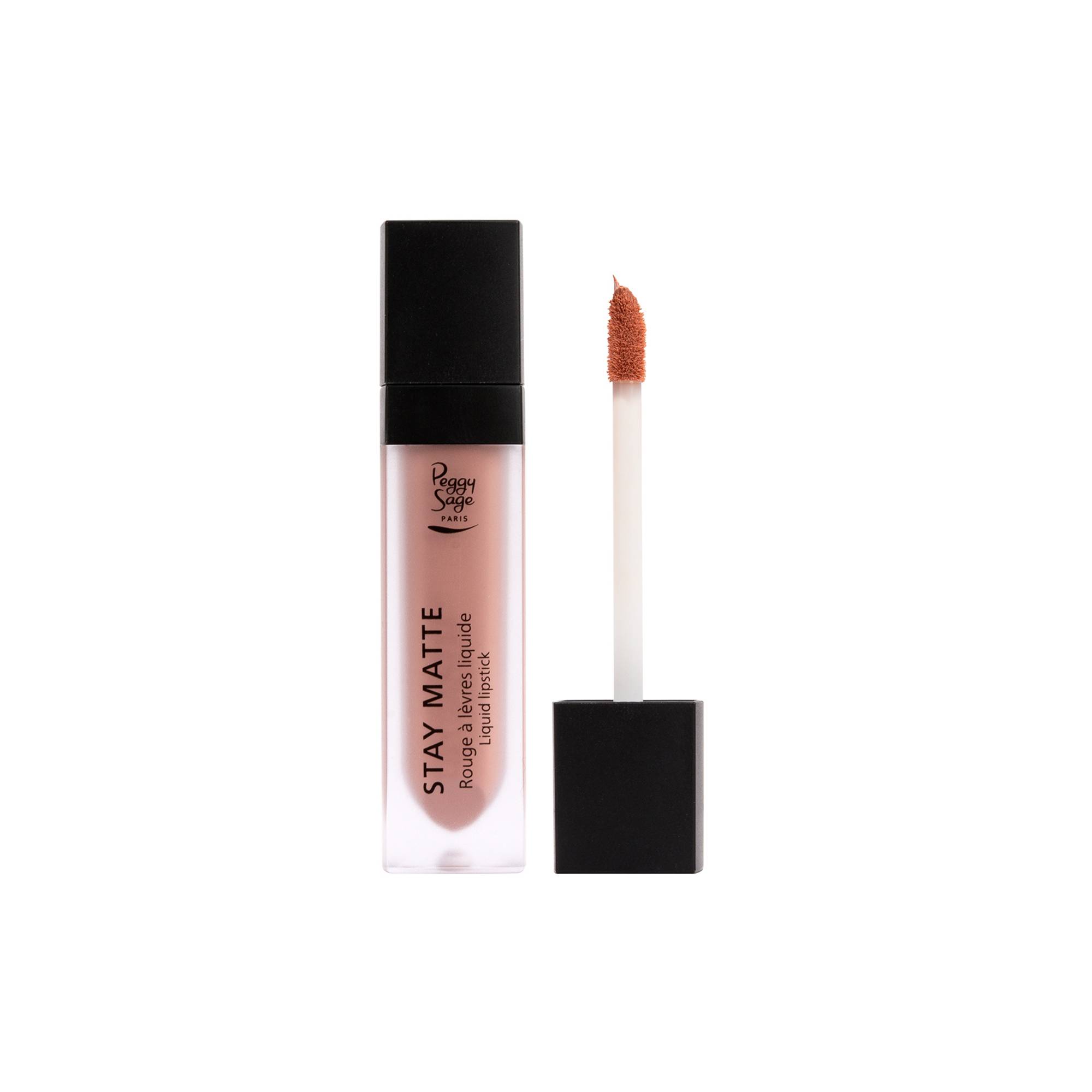 Rouge à lèvres liquide Stay matte Classy nude de la marque Peggy Sage Contenance 6ml - 1