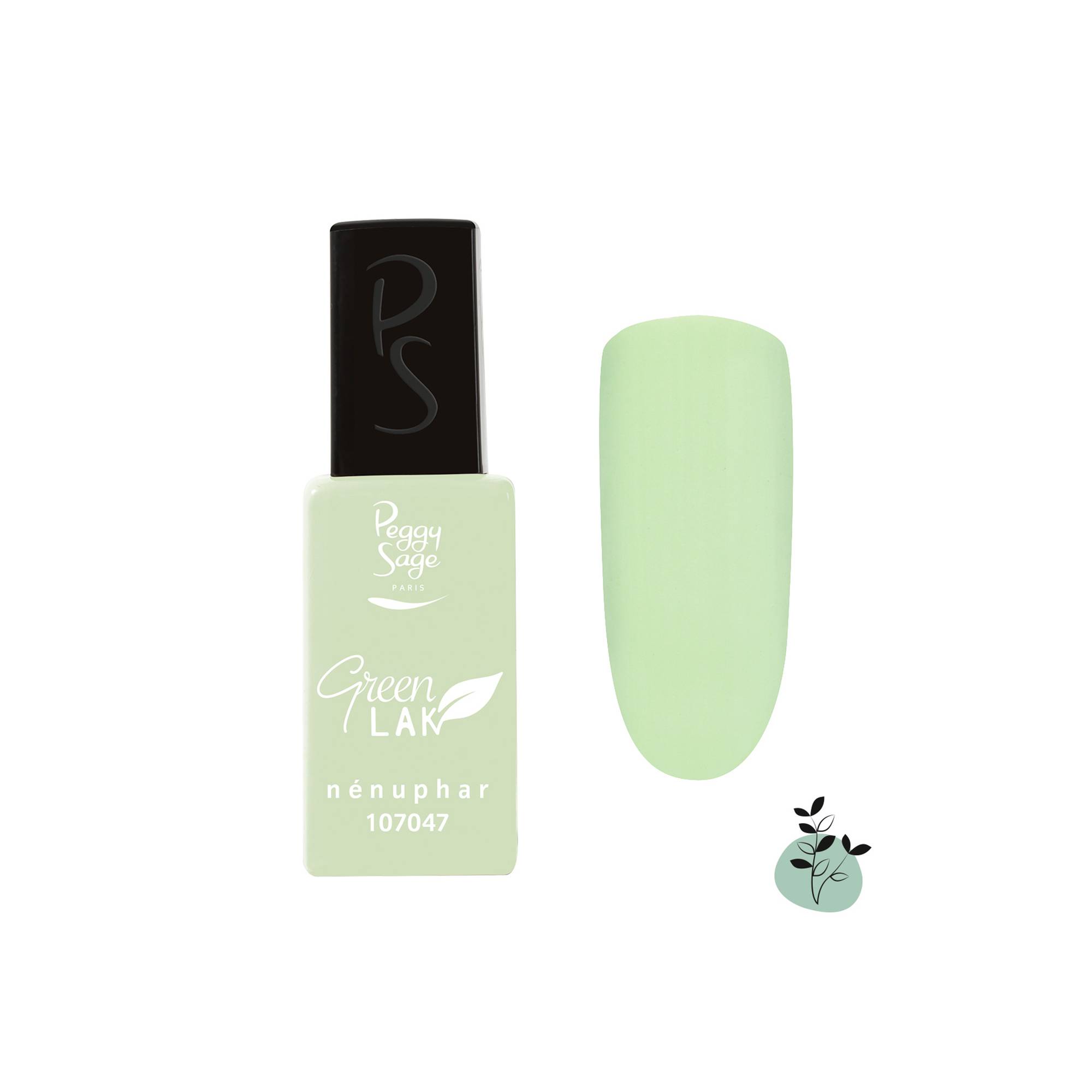 Vernis à ongles Green LAK Nénuphar 10ml de la marque Peggy Sage Contenance 10ml - 1