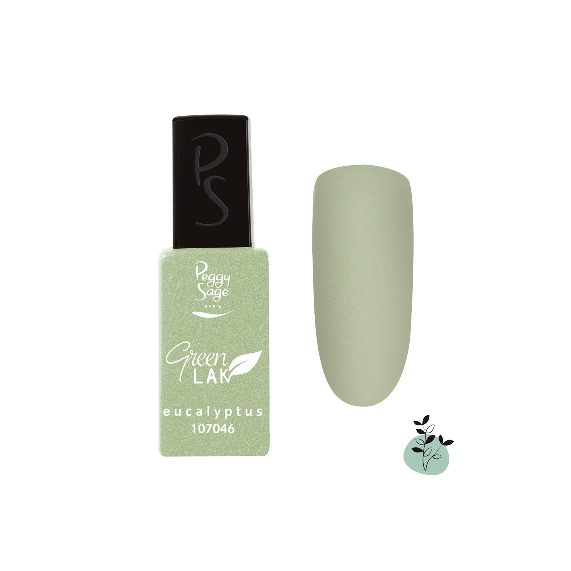 Vernis à ongles Green LAK Eucalyptus 10ml de la marque Peggy Sage Contenance 10ml - 1