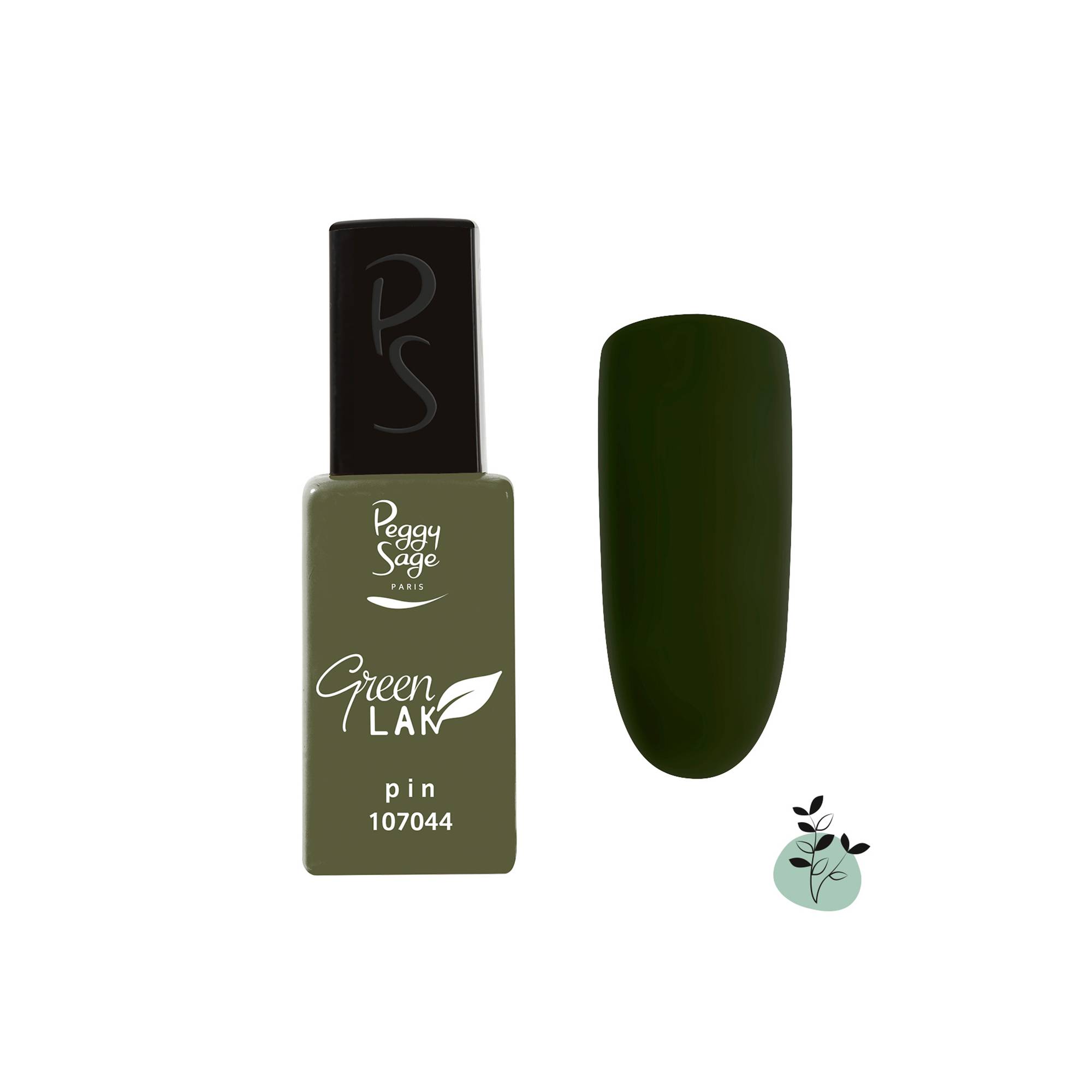 Vernis à ongles Green LAK Pin 10ml de la marque Peggy Sage Contenance 10ml - 1
