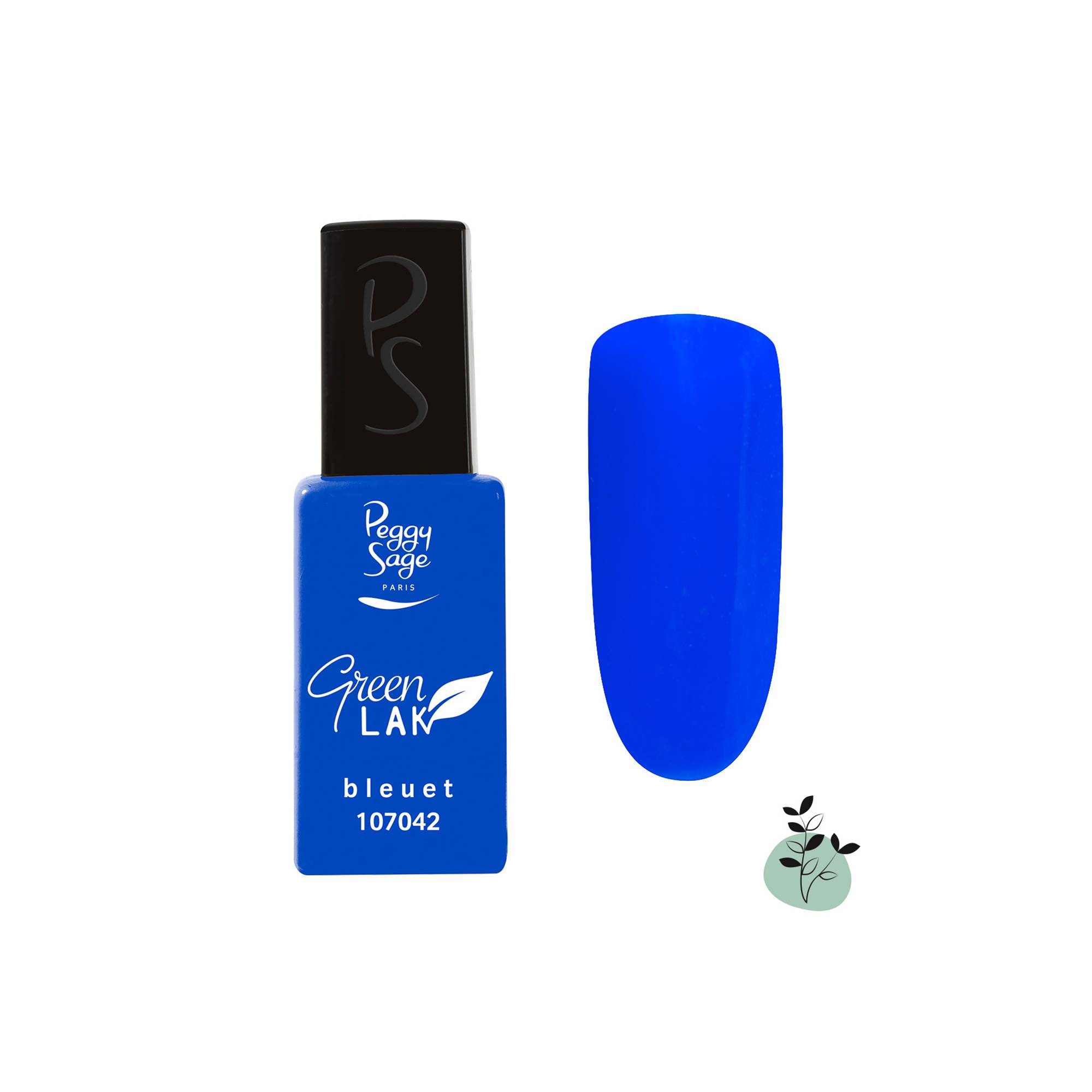 Vernis à ongles Green LAK Bleuet 10ml de la marque Peggy Sage Contenance 10ml - 1