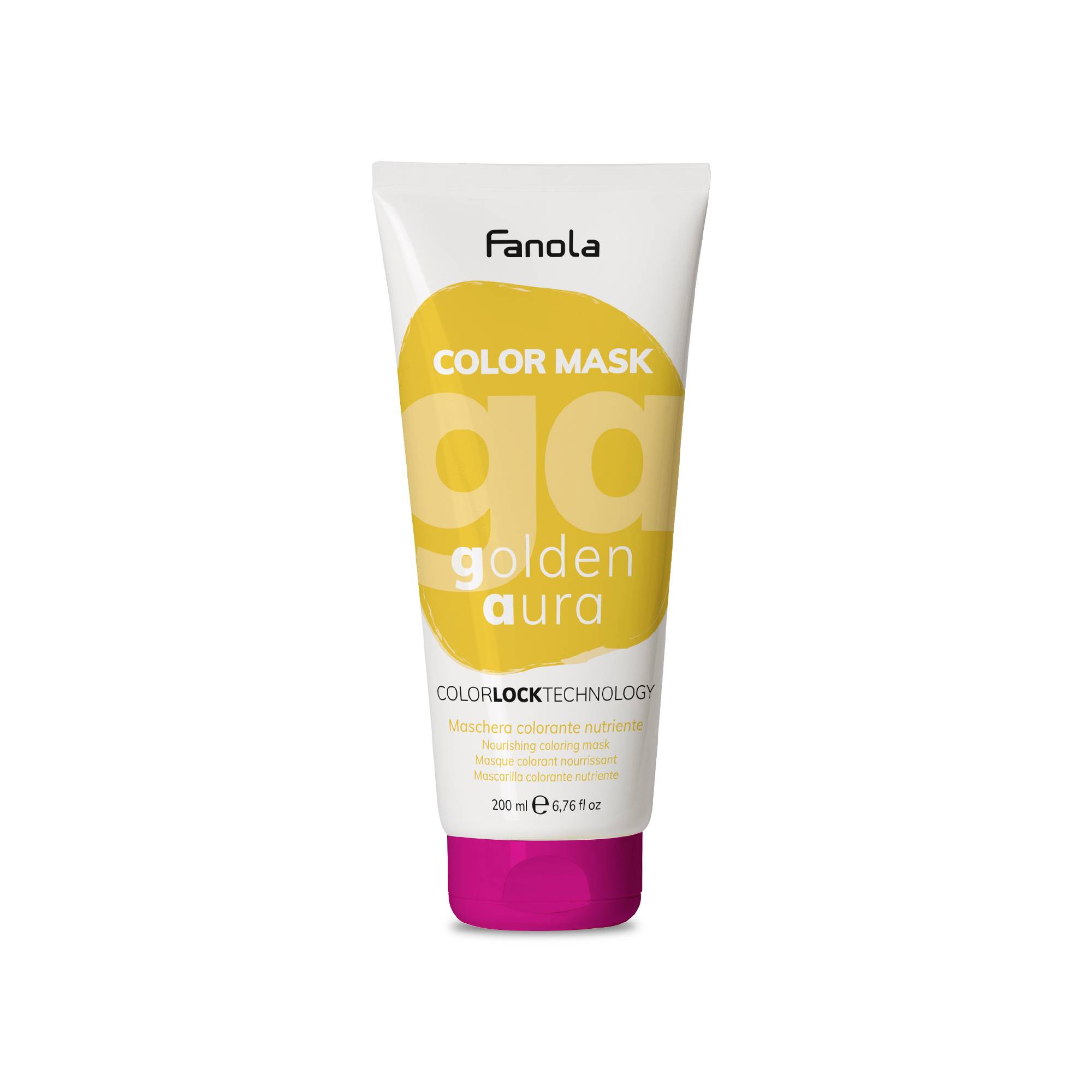 Masque colorant Color Mask golden aura de la marque Fanola Contenance 200ml - 1