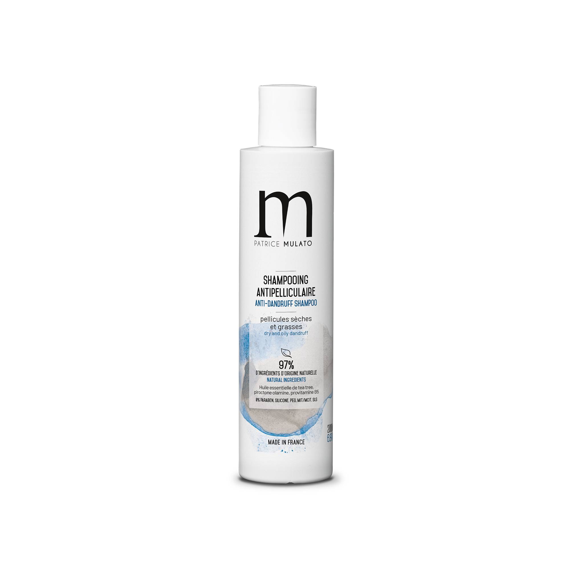 Shampooing traitant antipelliculaire de la marque Mulato Contenance 200ml - 1
