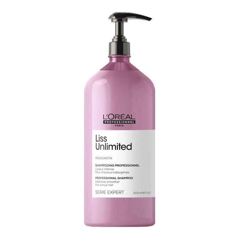 Shampoing lisseur intense Liss Unlimited de la marque L'Oréal Professionnel Contenance 1500ml - 1