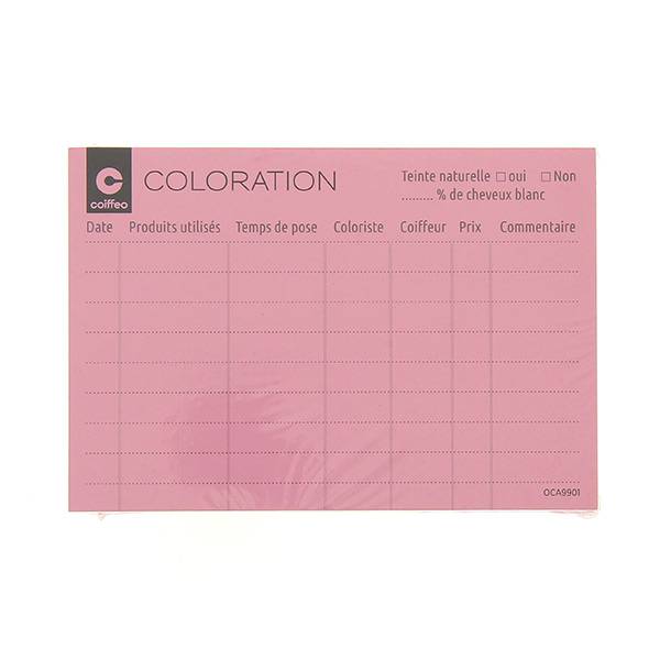 Fiches technique roses coloration et permanente x100 de la marque Coiffeo - 1