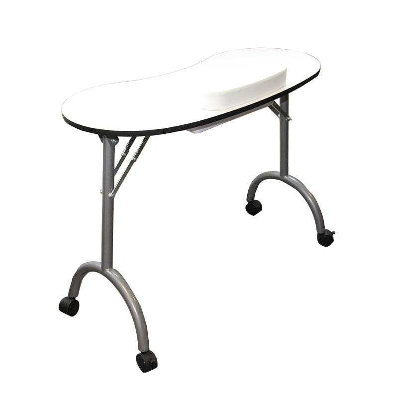 Table manucure pliante Blanche de la marque Estheo - 1