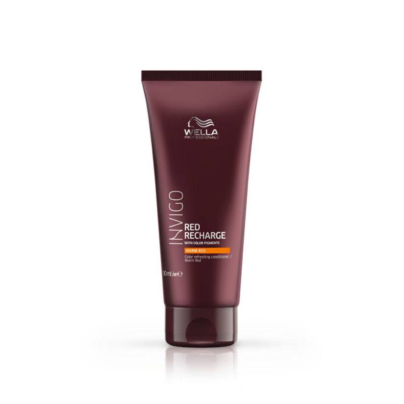 Conditionneur Color recharge Invigo Warm red de la marque Wella Professionals Contenance 200ml - 1