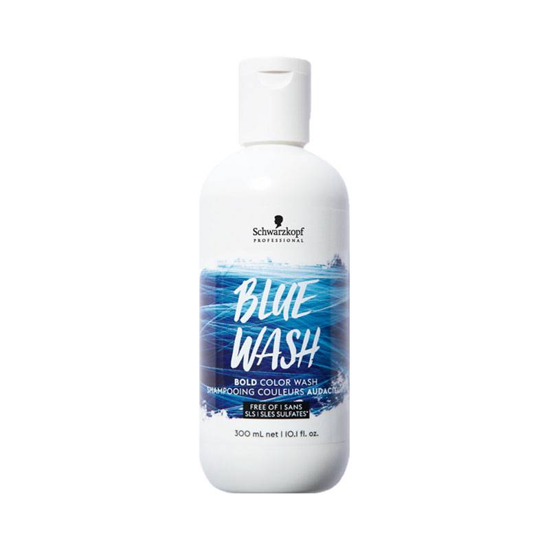 Shampooing raviveur de couleur Color Wash Bleu de la marque Schwarzkopf Professional Contenance 300ml - 1
