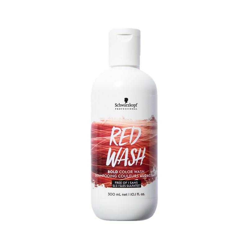 Shampooing raviveur de couleur Color Wash Rouge de la marque Schwarzkopf Professional Contenance 300ml - 1
