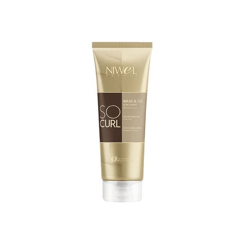 Soin Lavant cheveux bouclés - So Curl de la marque Niwel Beauty Contenance 250ml - 1