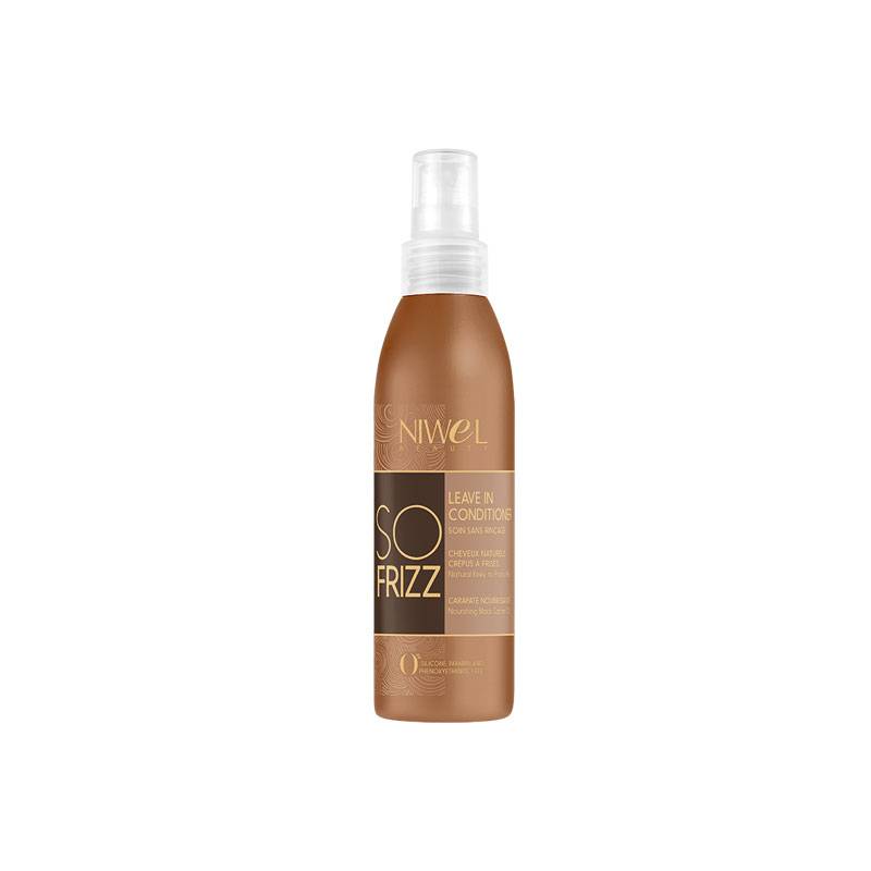 Soins sans rincage cheveux naturels crépus à frisés - So Frizz de la marque Niwel Beauty Contenance 200ml - 1