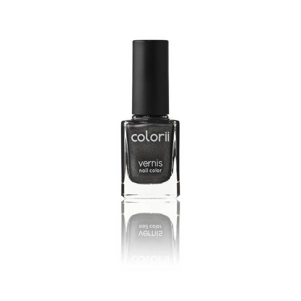 Vernis à ongles minéral Black party de la marque Colorii Contenance 11ml - 1