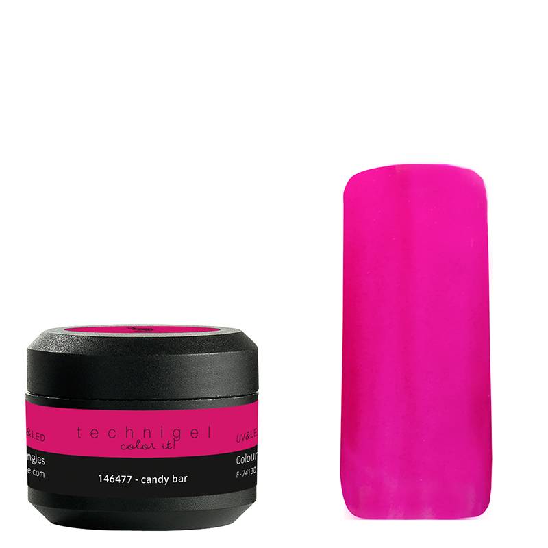 Gel UV de couleur pour ongles Candy bar de la marque Peggy Sage Contenance 5g - 1