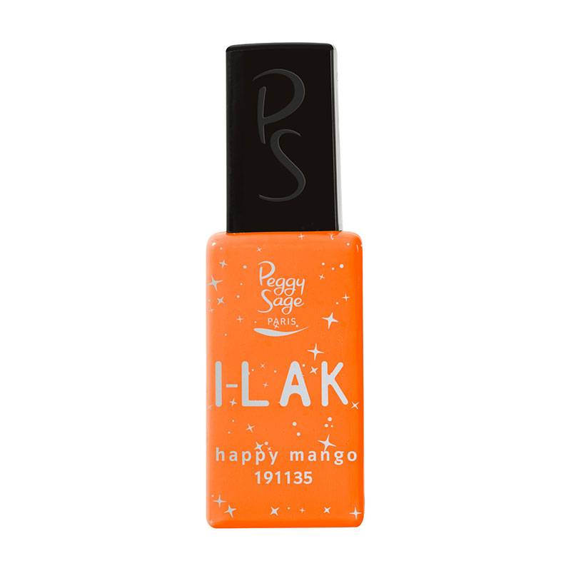 Vernis semi-permanent I-LAK - Happy mango de la marque Peggy Sage Contenance 11ml - 1