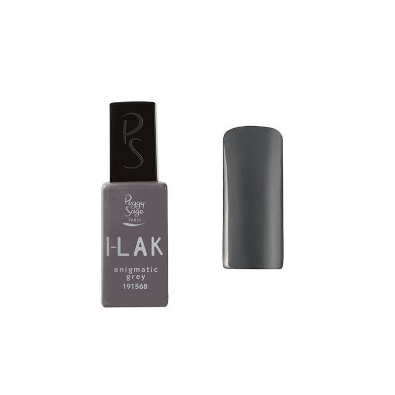 Vernis semi-permanent I-LAK - Enigmatic grey de la marque Peggy Sage Contenance 11ml - 1
