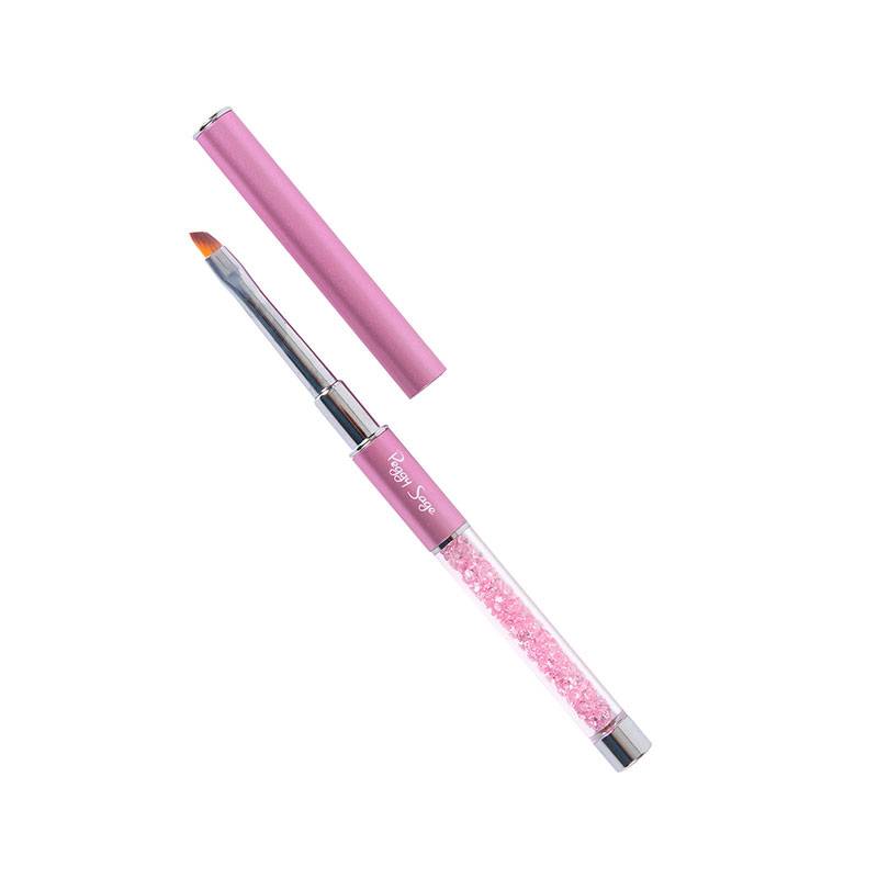 Pinceau nail art biseauté - Crystal rose de la marque Peggy Sage - 1