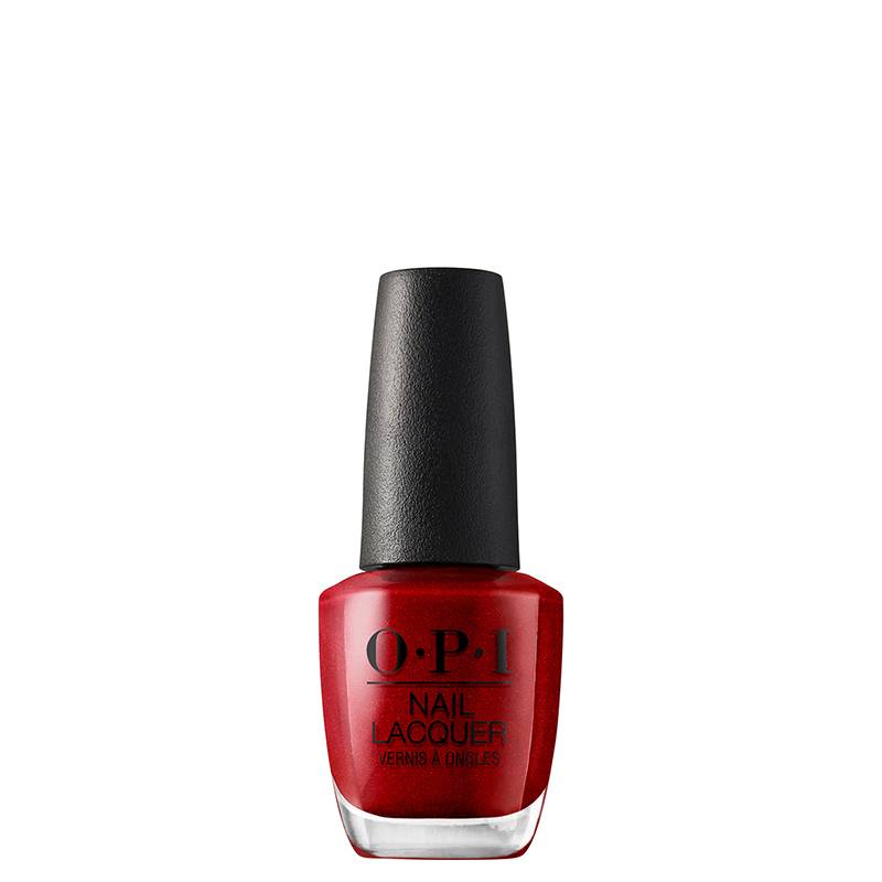Vernis à ongles Nail Lacquer An affair in red square de la marque OPI Contenance 15ml - 1