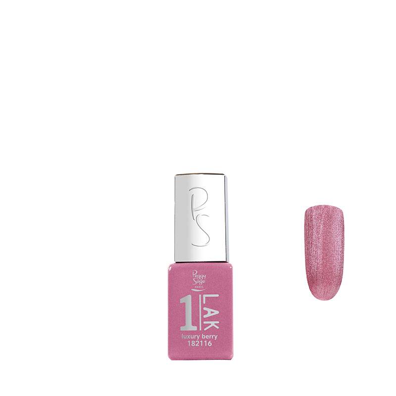 Mini vernis semi-permanent 1-LAK Luxury berry de la marque Peggy Sage Contenance 5ml - 1