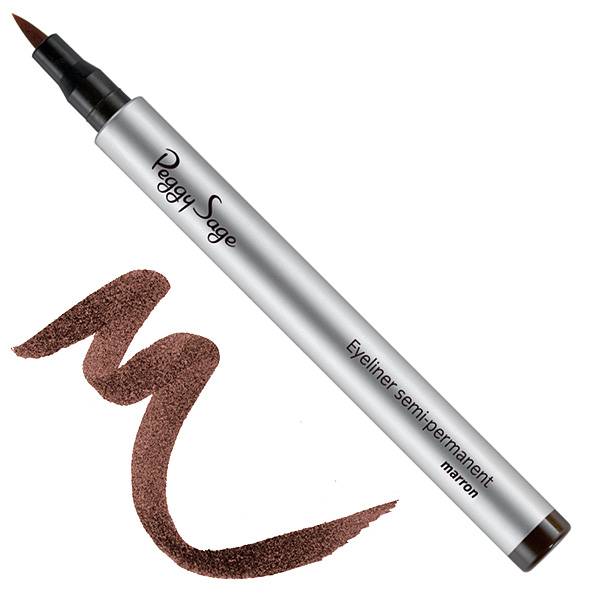 Feutre eyeliner semi-permanent Marron de la marque Peggy Sage Contenance 1ml - 1