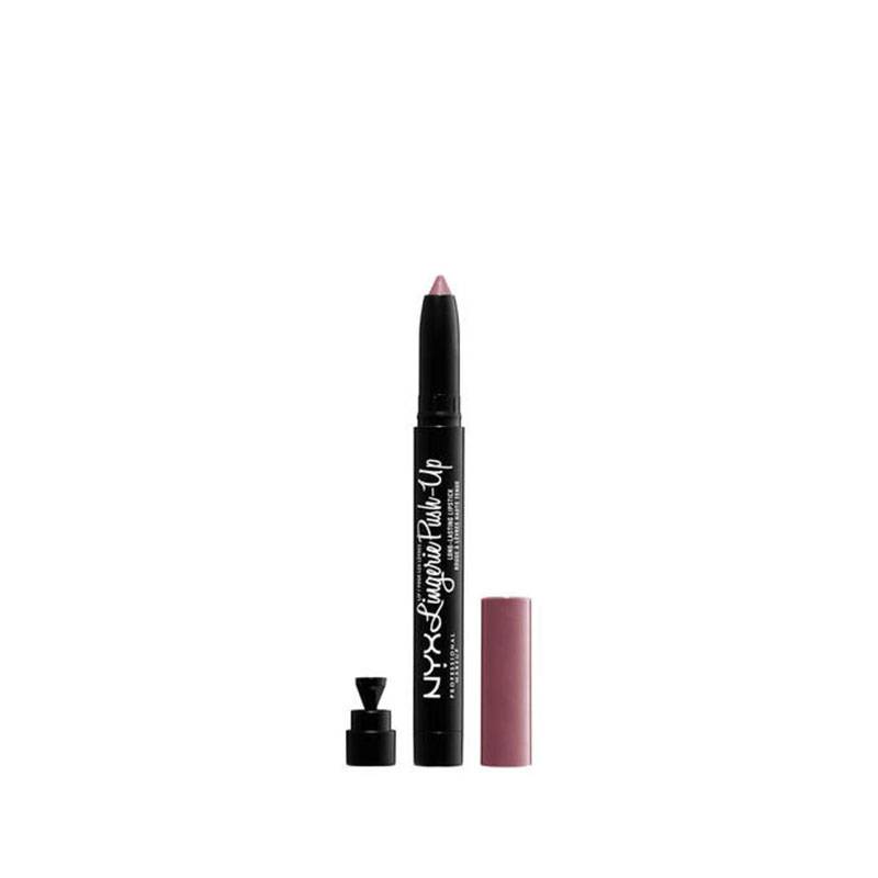 Rouge à lèvres haute tenue Lingerie Push up Embellishment 1.5g de la marque NYX Professional Makeup Contenance 1g - 1