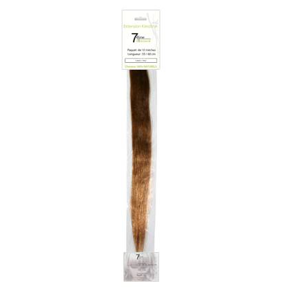 Mèches extensions naturelles Blond x10 de la marque 7e ÉLÉMENT - 1