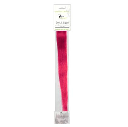 Mèches extensions naturelles Rose x10 de la marque 7e ÉLÉMENT - 1