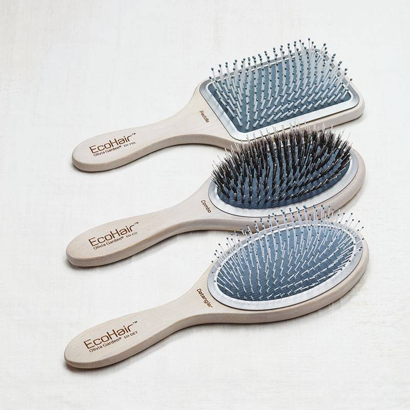 Brosse démêlante plate EcoHair Paddle Styler