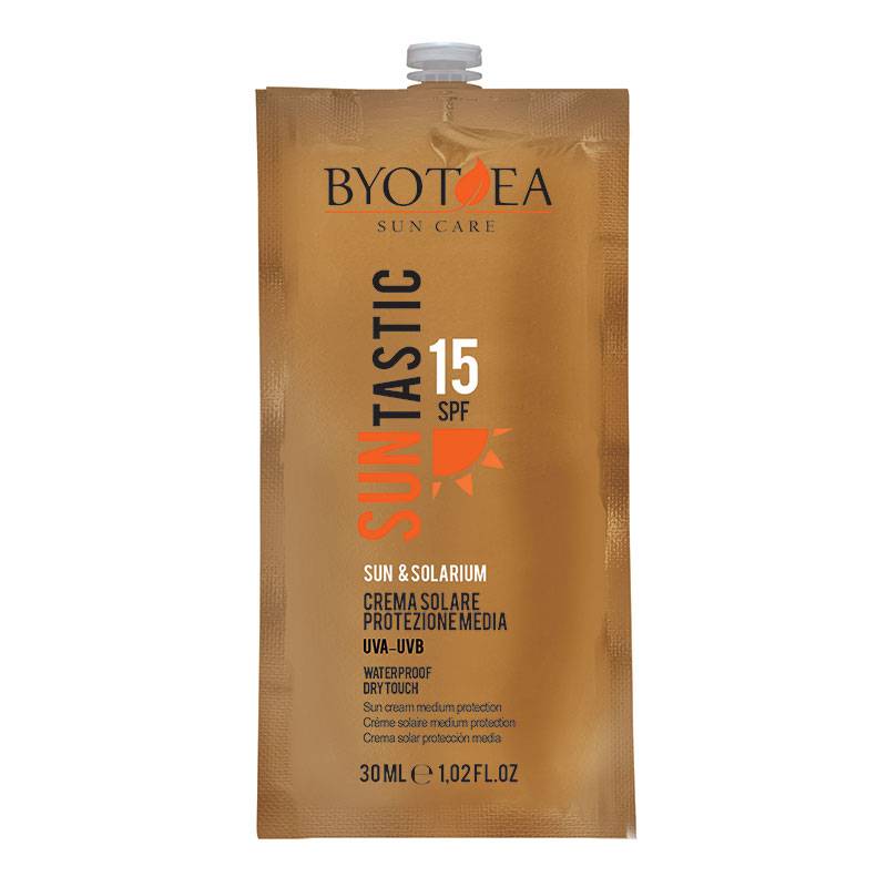 Crème solaire waterproof SPF15 moyenne protection de la marque Contenance 30ml - 1