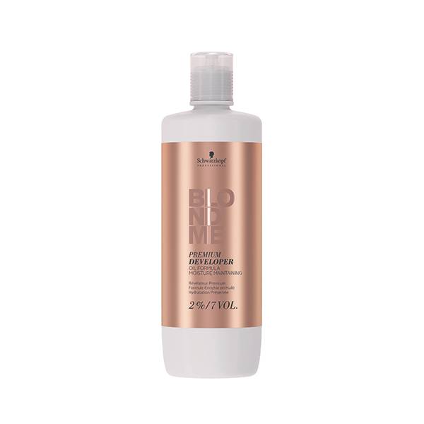 Oxydant 2% BlondMe Premium Developer de la marque Schwarzkopf Professional Contenance 1000ml - 1