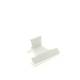 Petites pinces croco 6cm x12 Blanc - 1 Petites pinces croco 6cm x12 Blanc de la marque Coiffeo - 1