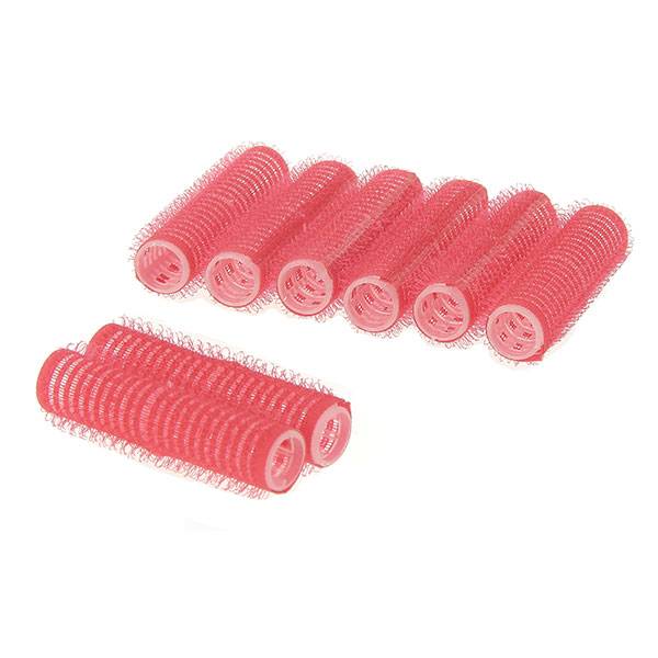 Rouleaux velcro 13mm x8 Rouge de la marque Coiffeo - 1