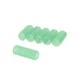 6 bigodini di velcro 20 mm colore verde del marchio Coiffeo - 1