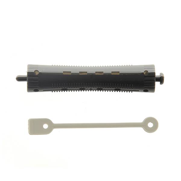 Bigoudis permanente longs 91x16mm x12 Noir & Gris de la marque Coiffeo - 1