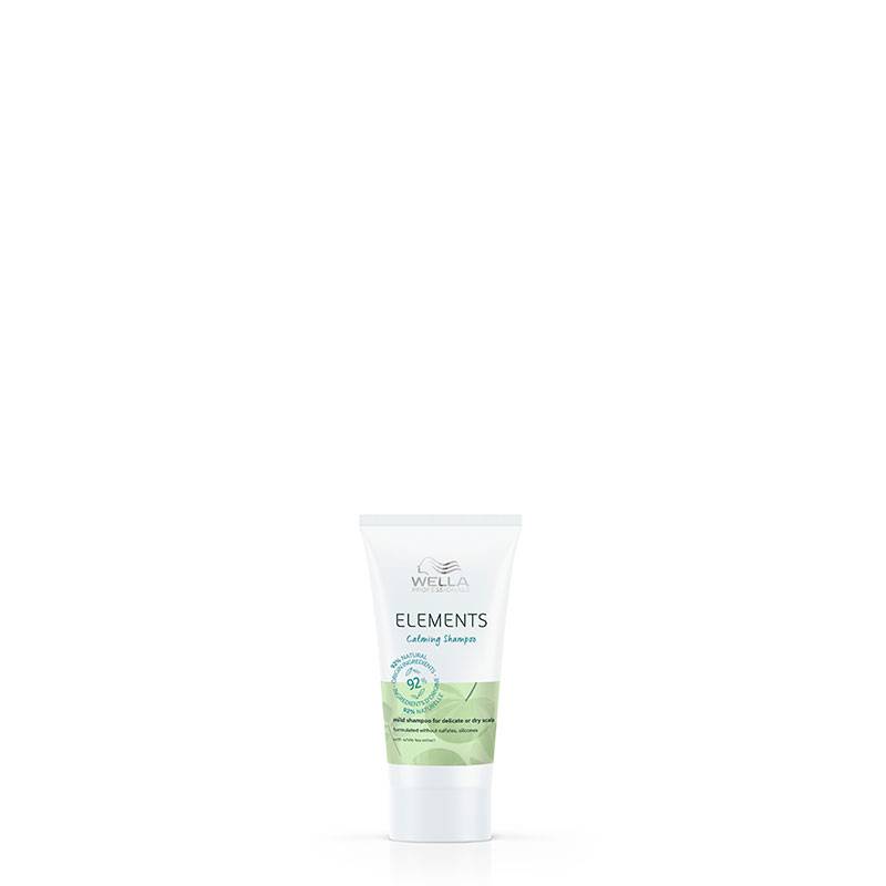 Shampoing apaisant Elements - Calming de la marque Wella Professionals Contenance 30ml - 1