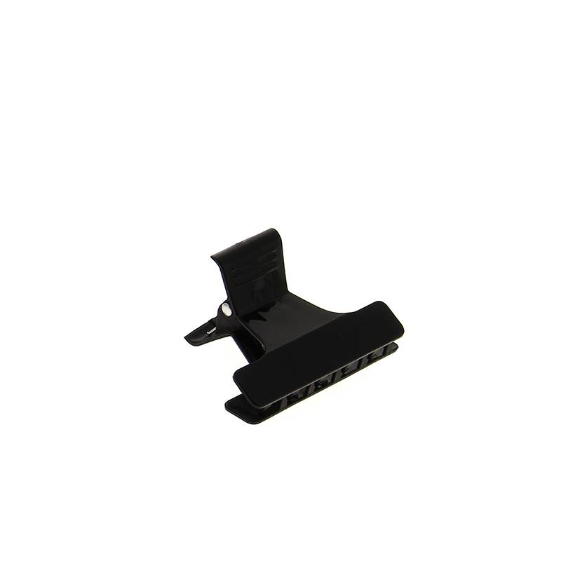 Petites pinces croco 6cm x12 Noir de la marque Coiffeo - 1