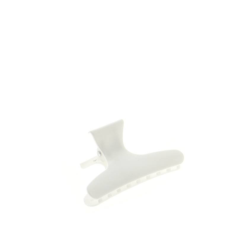 Grandes pinces croco 8cm x12 Blanc de la marque Coiffeo - 1