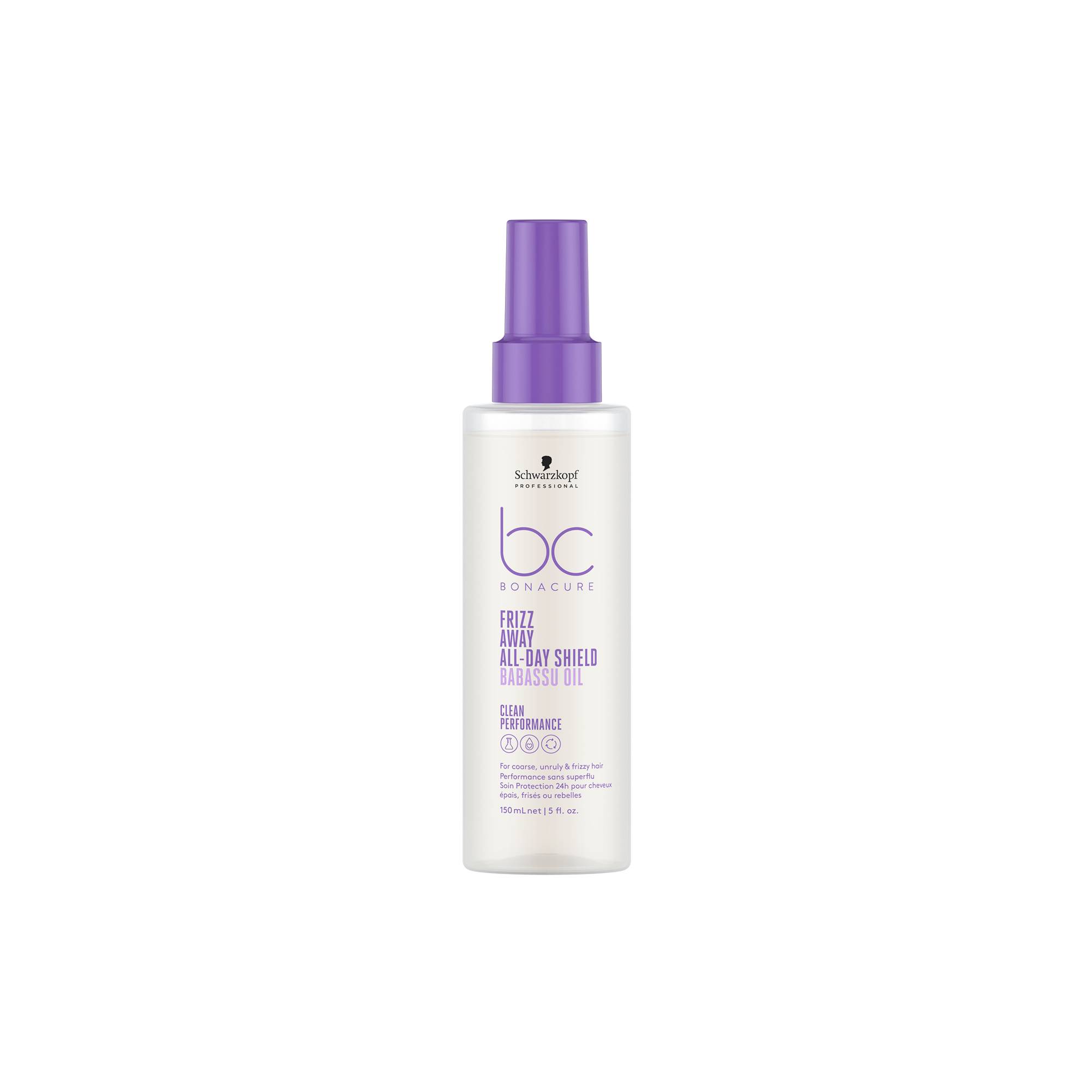 Soin Protection 24h Frizz Away BC Bonacure de la marque Schwarzkopf Professional Contenance 150ml - 1