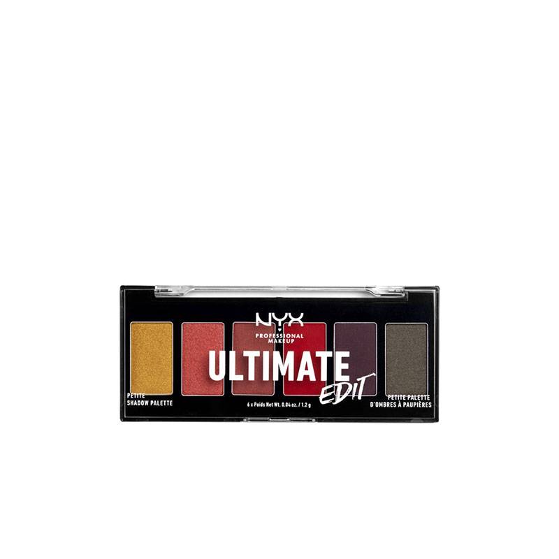 Petite palette fards à paupières Ultimate edit Phoenix (6x1.2g) de la marque NYX Professional Makeup Contenance 7g - 1